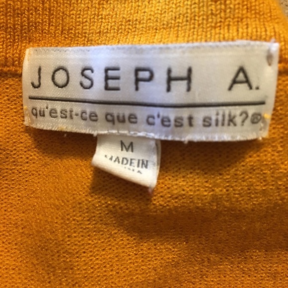 Women's Mustard Sweater Joseph A - Picture 3 of 3